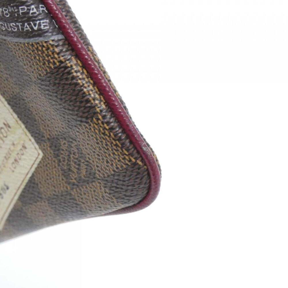 LOUIS VUITTON Authentic Brown Damier Pochette Pouch - Picture 4 of 8